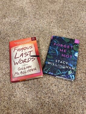 New + popular hardcover thriller novel bundle 📚🔪😈